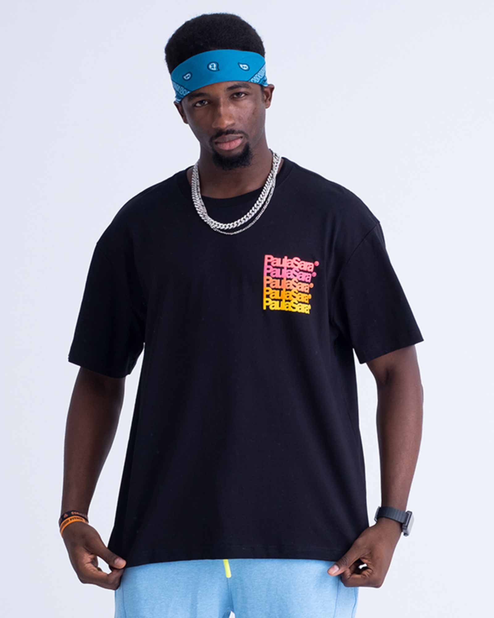 MULTIPLE LETTERS TEE