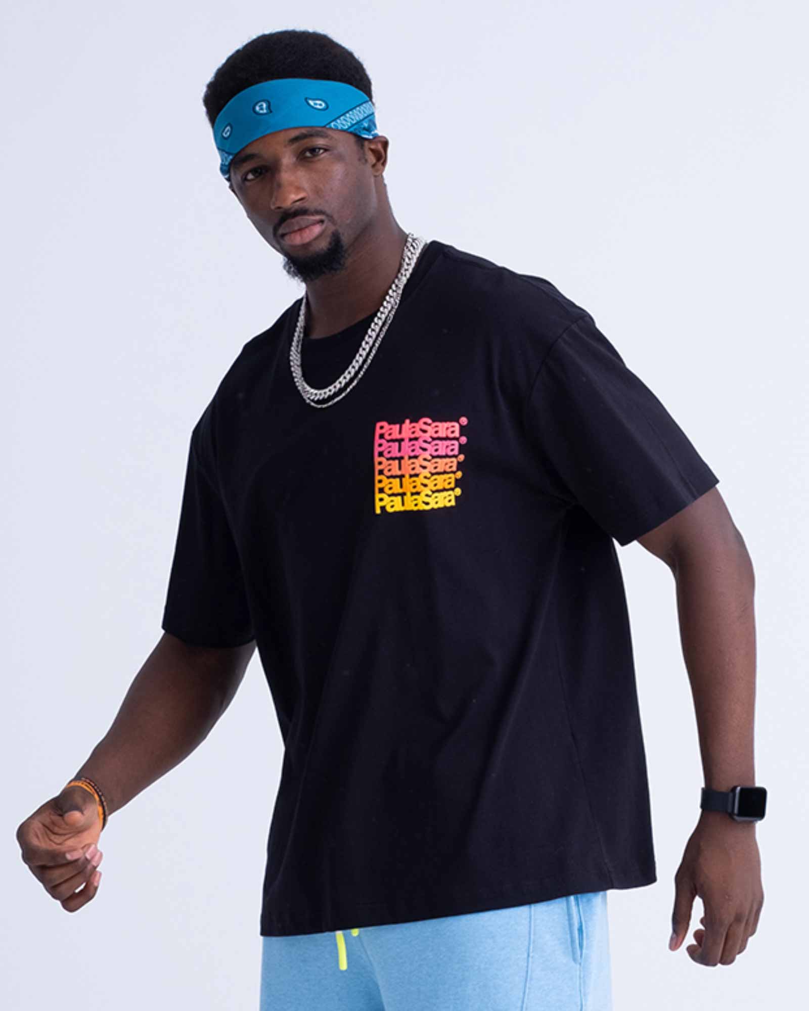 MULTIPLE LETTERS TEE