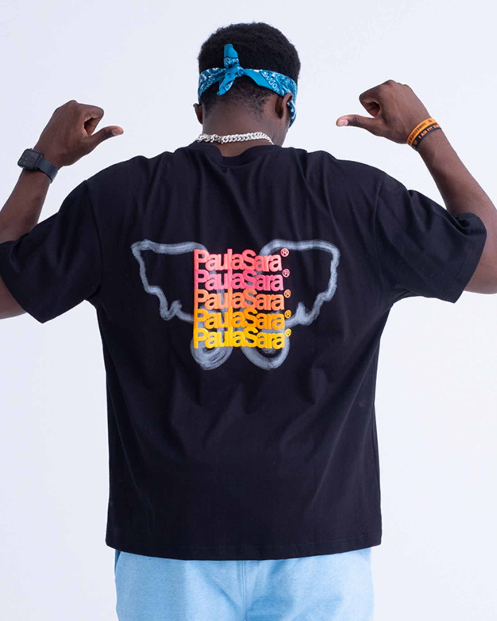 MULTIPLE LETTERS TEE