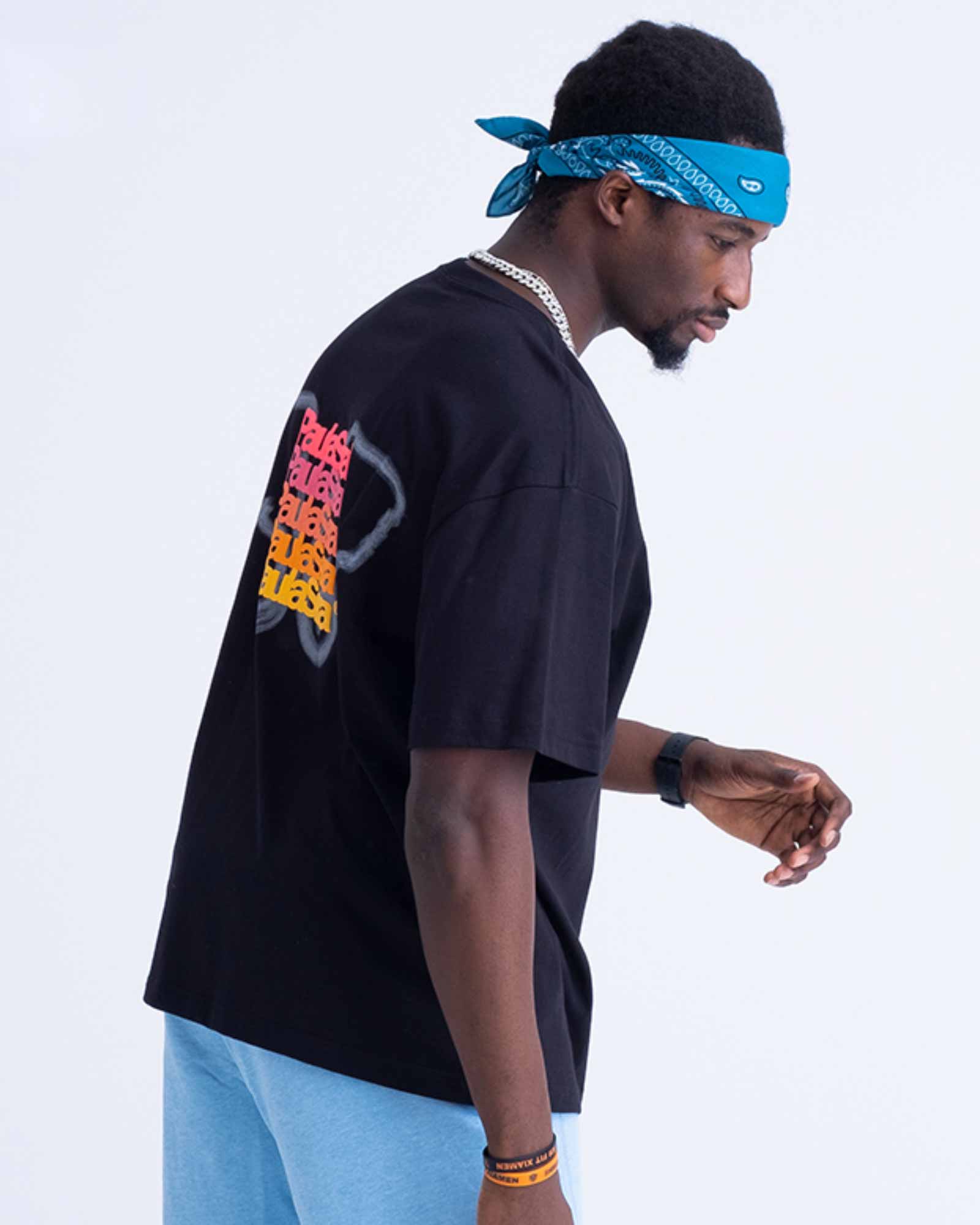 MULTIPLE LETTERS TEE