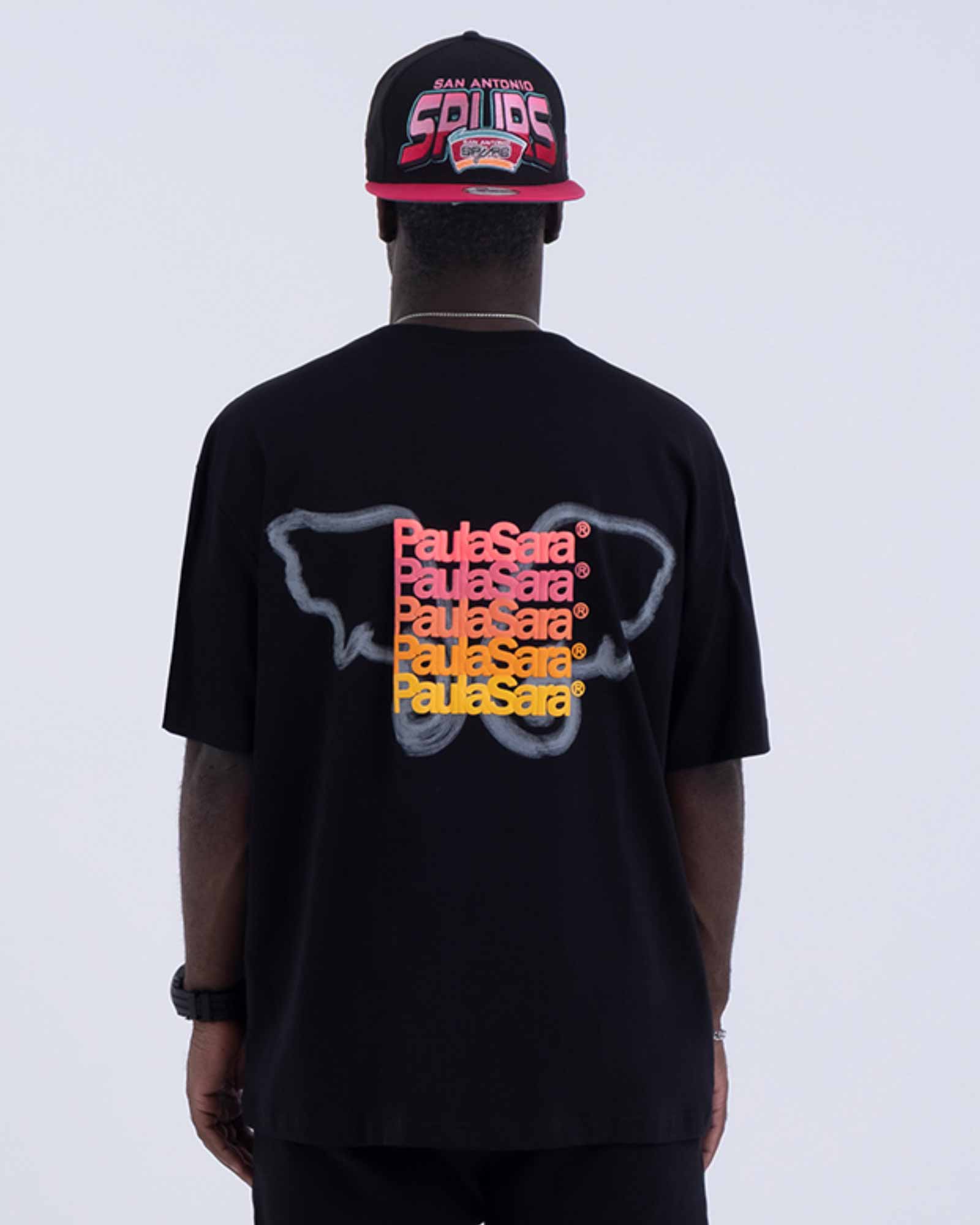 MULTIPLE LETTERS TEE
