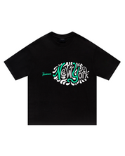 Green Letter NEW YORK Printed TEE